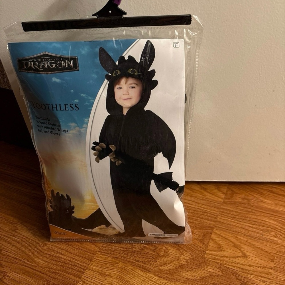 Toothless Kids Costume - Black